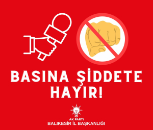 AK Parti Balıkesir İl Başkanı Mehmet Aydemir, Burhaniye’de gazeteci Hakan Sataroğlu’na CHP’li meclis üyesi Nadir Bayram tarafından yapılan saldırıyı sert bir dille kınadı. Basın özgürlüğüne ve demokrasiye yapılan bu saldırının takipçisi olacaklarını vurguladı.