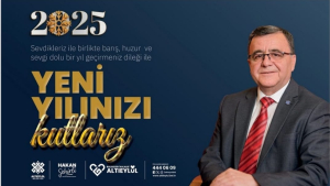 Altıeylül Belediye Başkanı Hakan Şehirli, 2025 yılı için sağlık, mutluluk ve refah dileklerini paylaştı. Başkan Şehirli, Altıeylül için daha güçlü bir gelecek hedeflediklerini vurguladı.
