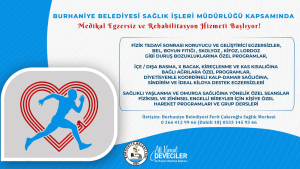 Burhaniye Belediyesi, ücretsiz medikal egzersiz ve rehabilitasyon hizmetiyle vatandaşlara fiziksel sağlık desteği sunuyor. Detaylar için haberimizi okuyun.
