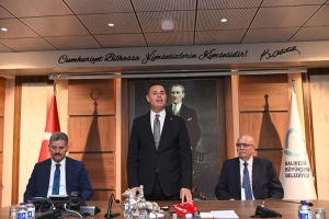 Ahmet Akın Ahilik Haftası’nda esnaf temsilcileriyle bir arada