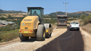 Balıkesir Büyükşehir Belediyesi asfalt çalışmaları