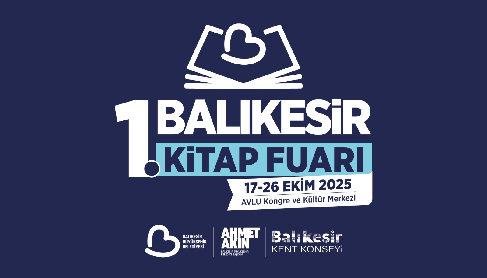 1. Balıkesir Kitap Fuarı 17-26 Ekim’de Açılıyor