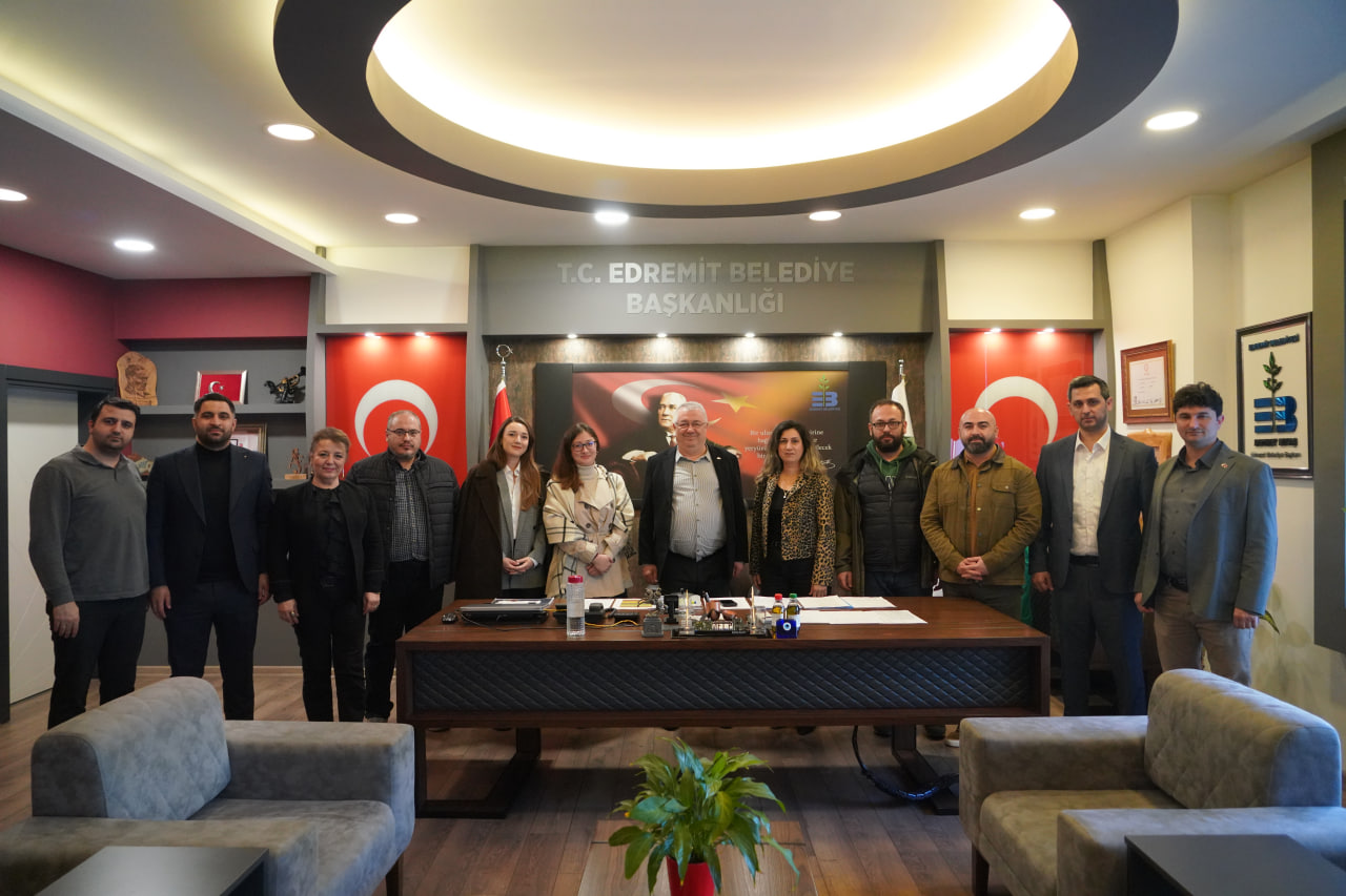 Edremit Belediyesi Mimarlar Odası toplantısı projeler