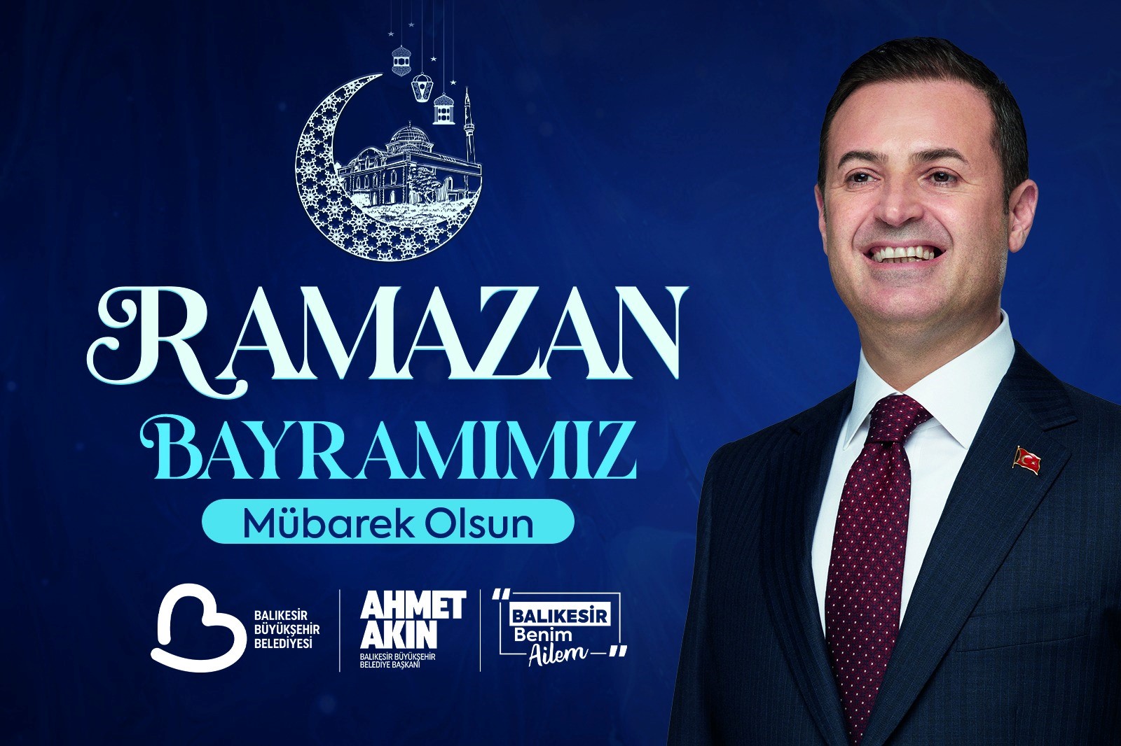 Başkan Akın’dan Ramazan Bayramı Mesajı