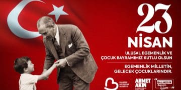 Başkan Akın’dan 23 Nisan Mesajı