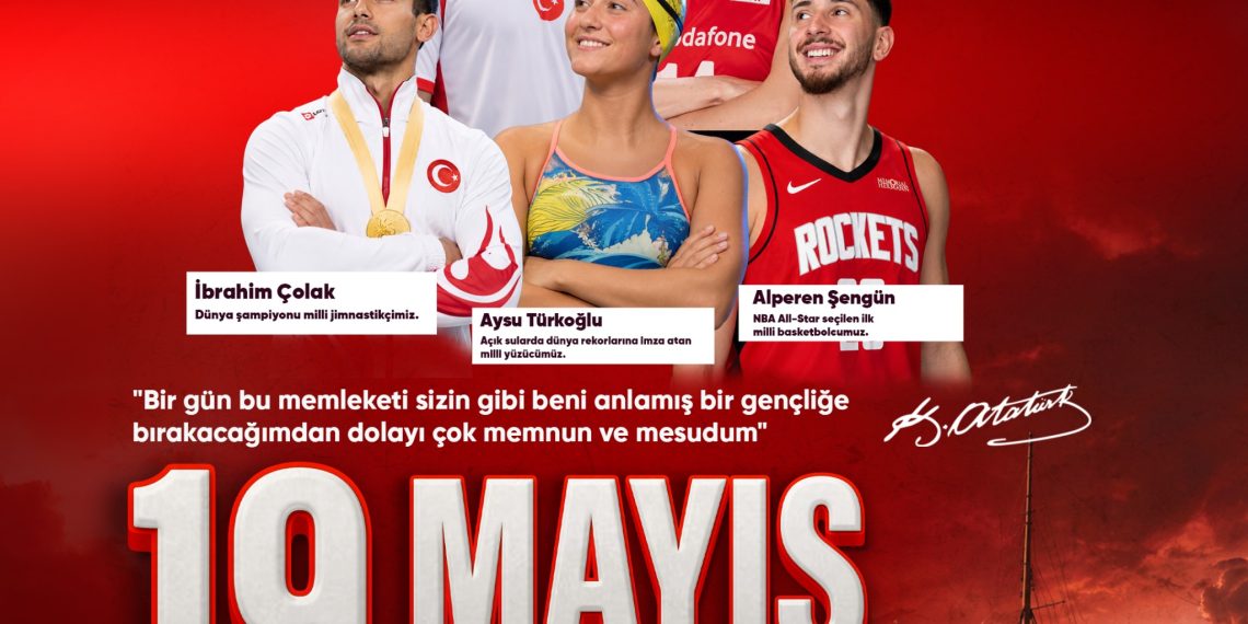 BANDIRMA BELEDİYE BAŞKANI SN. DURSUN MİRZA’NIN 19 MAYIS ATATÜRK’Ü ANMA, GENÇLİK ve SPOR BAYRAMI MESAJI