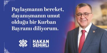 ALTIEYLÜL BELEDİYE BAŞKANI HAKAN ŞEHİRLİ’NİN KURBAN BAYRAMI KUTLAMASI