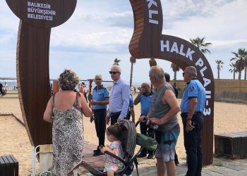 Sarımsaklı Plajı’nda Yaz Sezonu Denetimleri Sıklaştı