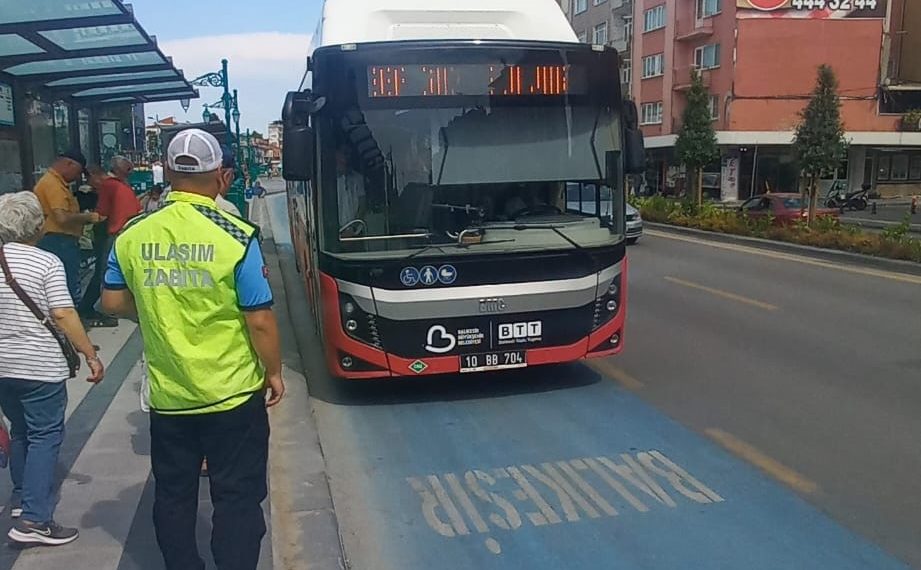 Balıkesir’de Toplu Taşıma Araçlarına Sıkı Denetim